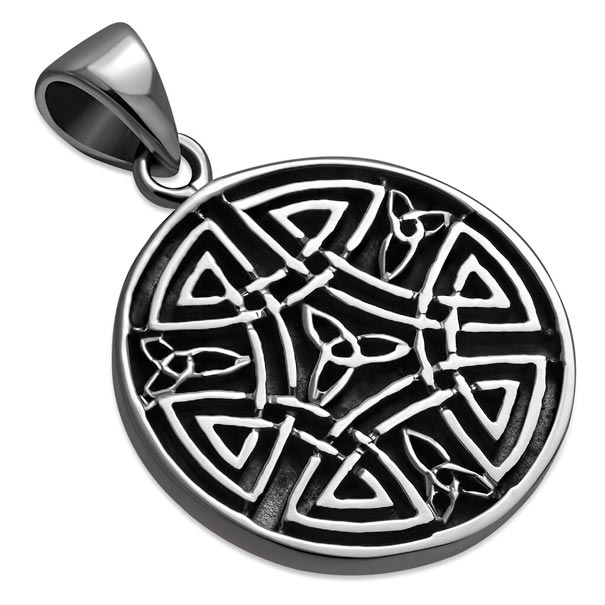 Celtic Knot Pendant - Antique Six Fold Amulet